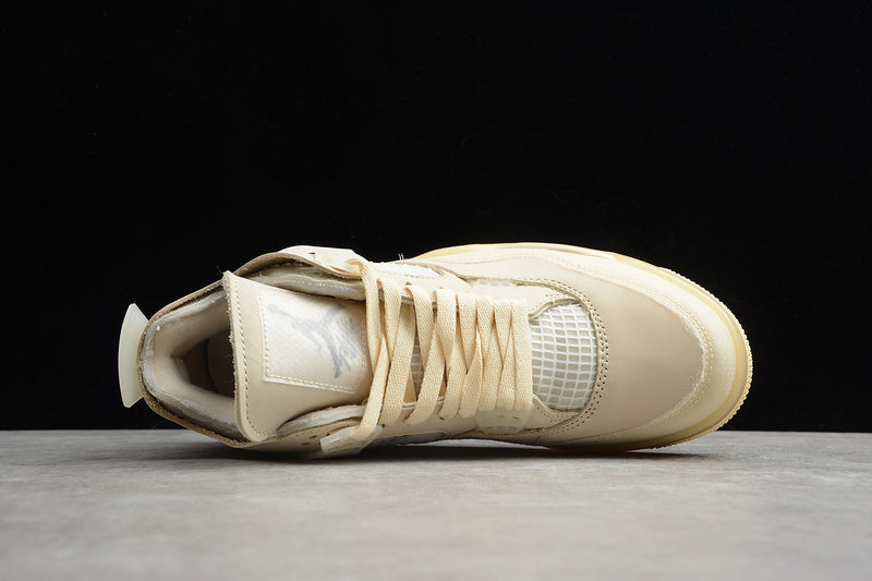 Air Jordan 4 Retro SP X Off-White "Sail"