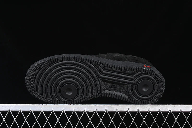 Nike Air Force 1 Shadow "Multi Swoosh Black/Crimson"