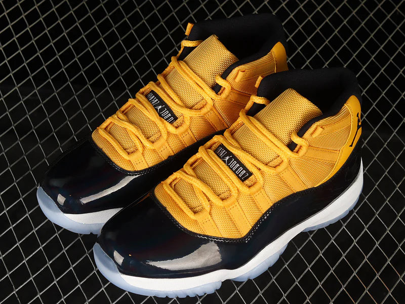 Air Jordan 11 Retro "Yellow/Darknest Blue"