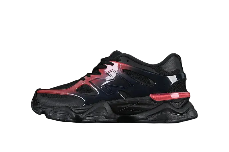 NB 9060 "All Black/Red
