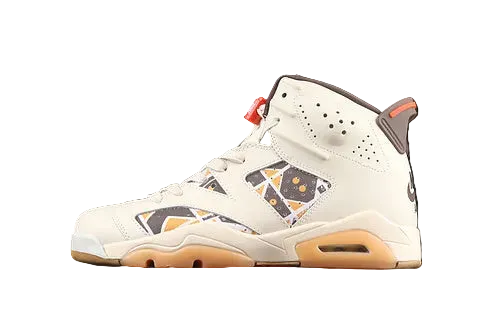 Air Jordan 6 Retro "Quai 54 Sail Brown"
