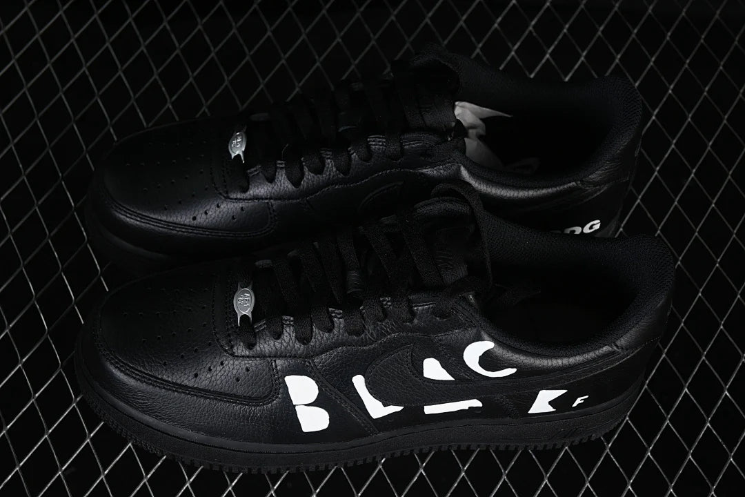 Nike Air Force 1 X Comme Des Garçons "All Black"