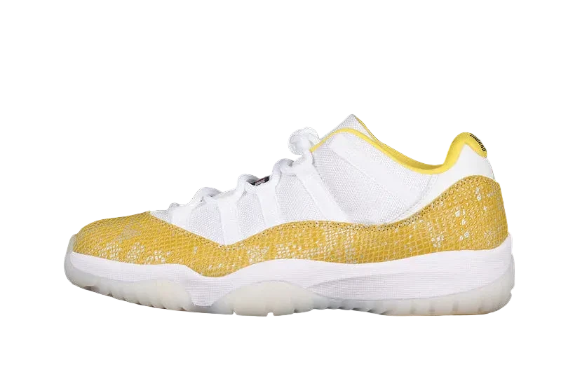Air Jordan 11 Retro Low "Yellow Snakeskin"