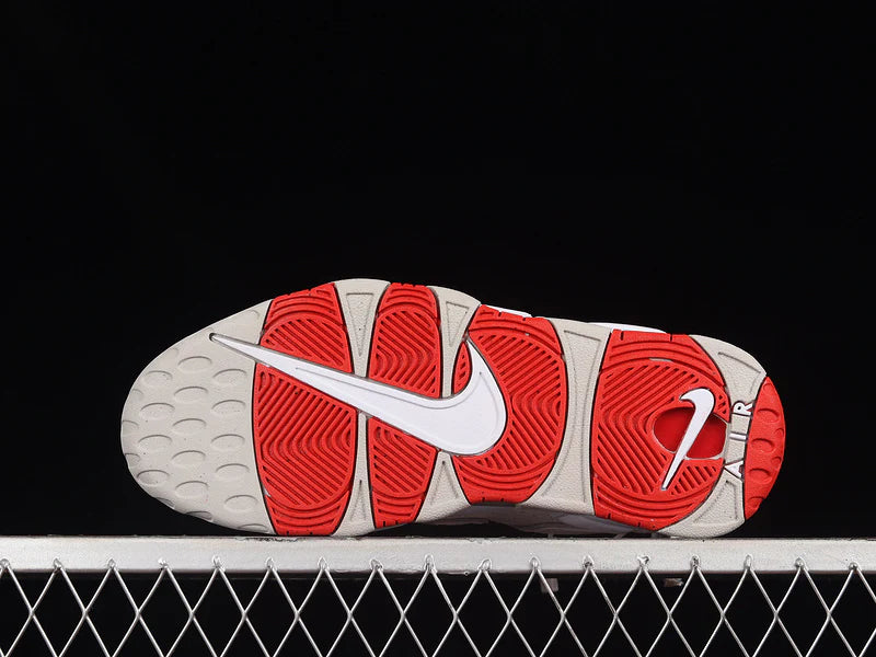 Nike Air More Uptempo "White/Red/Grey"