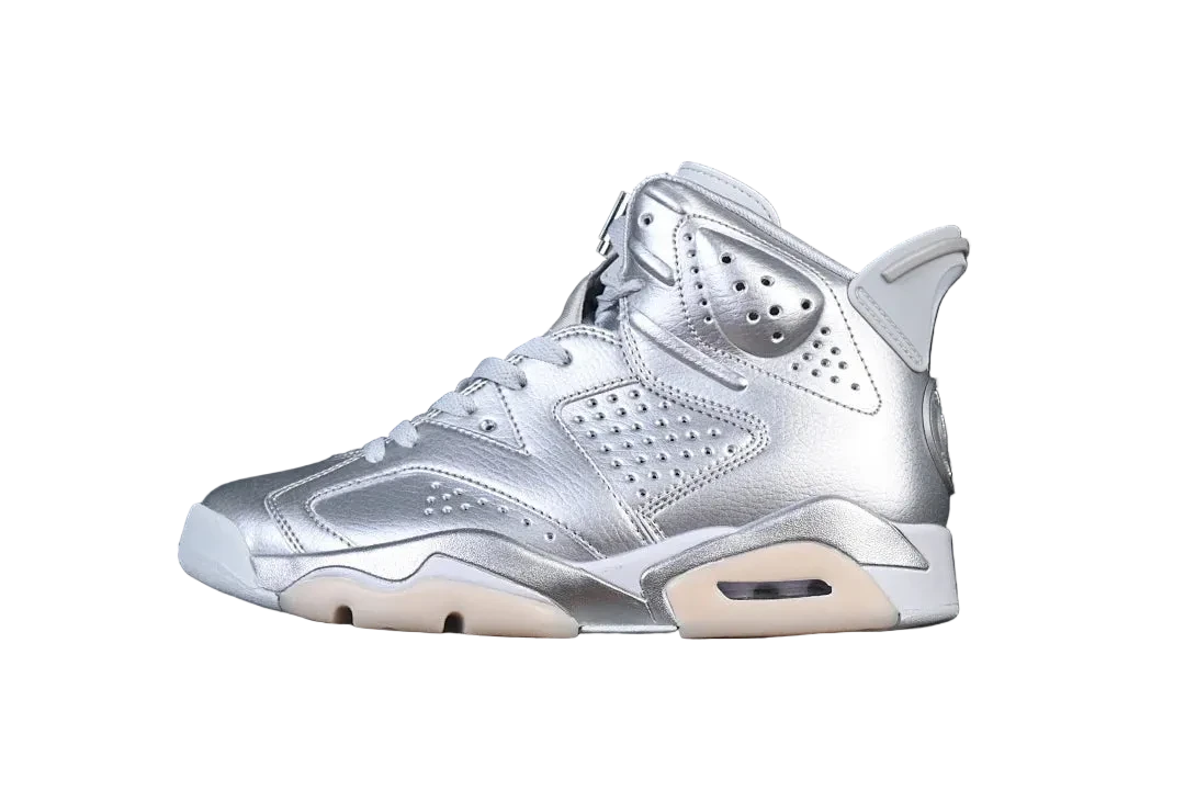 Air Jordan 6 Retro x Paris Saint-Germain "Metallic Silver