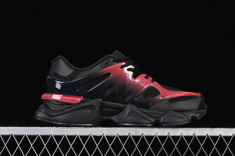 NB 9060 "All Black/Red