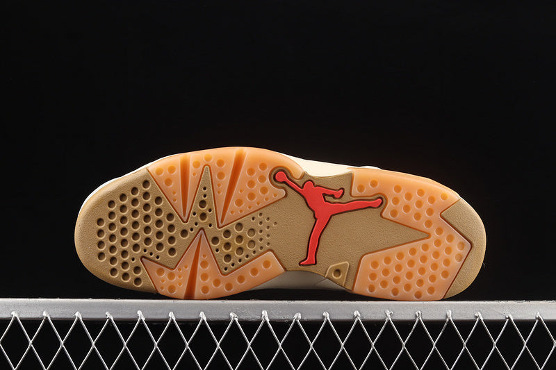 Air Jordan 6 Retro "Quai 54 Sail Brown"