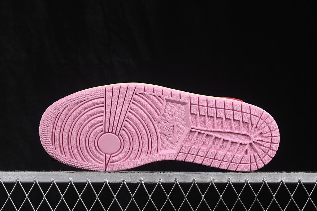 Air Jordan 1 Retro Low OG X Travis Scott "Sail Tropical Pink"