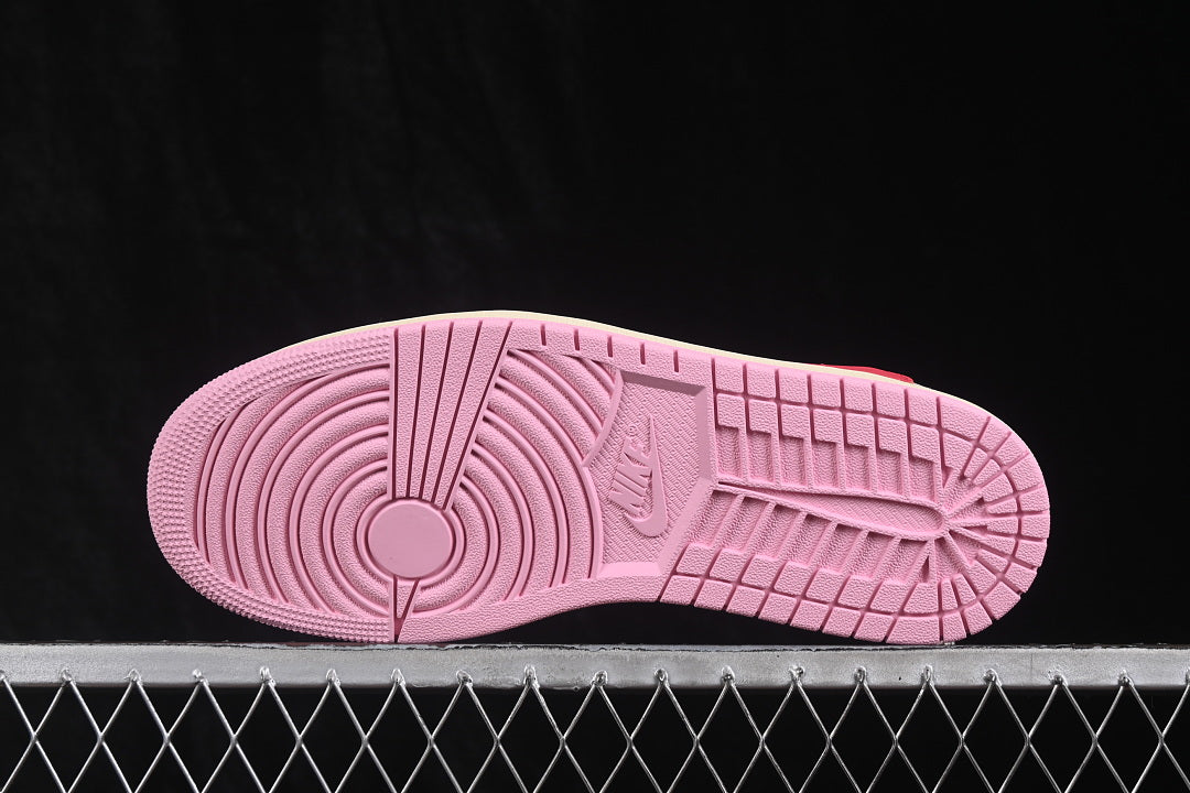 Air Jordan 1 Retro Low OG X Travis Scott "Sail Tropical Pink"