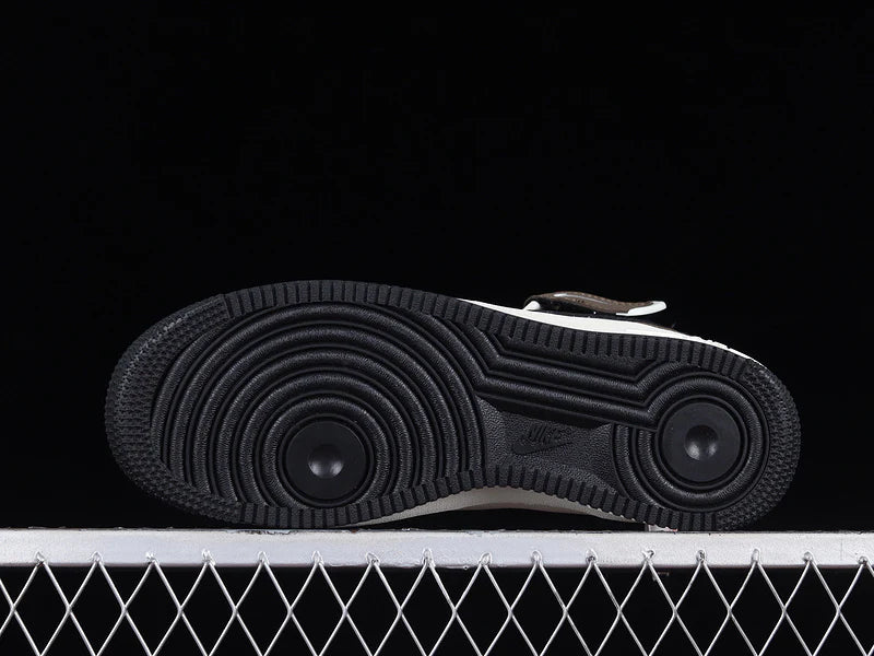 Nike Air Force 1 Mid "Black/Brown/White"