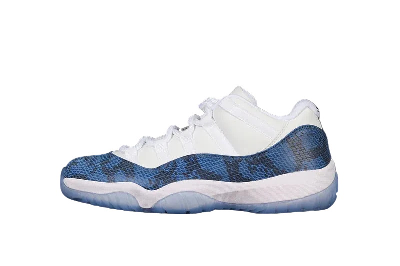 Air Jordan 11 Retro Low "Blue Snakeskin"