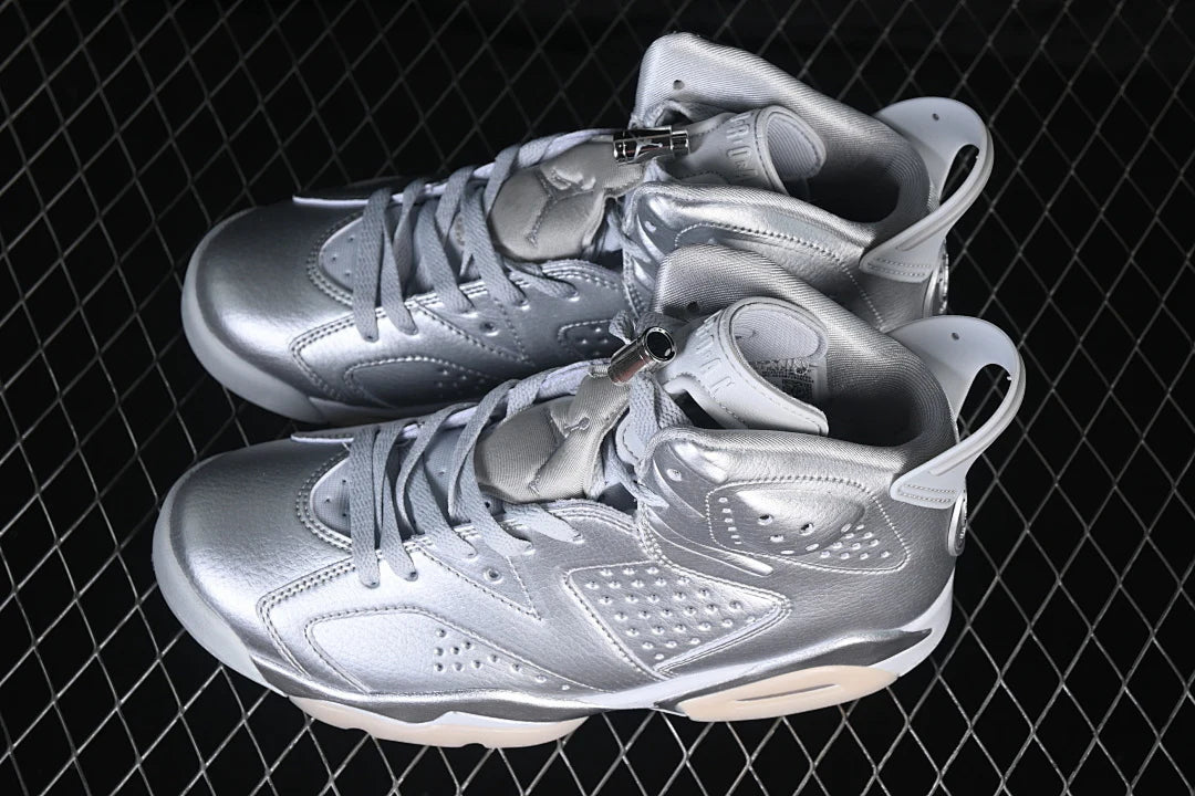 Air Jordan 6 Retro x Paris Saint-Germain "Metallic Silver