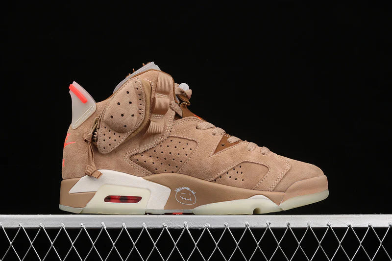 Air Jordan 6 Retro X Travis Scott "British Khaki"