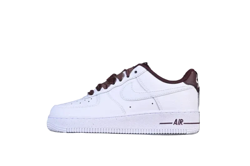 Nike Air Force 1 "White/Dark Brown"