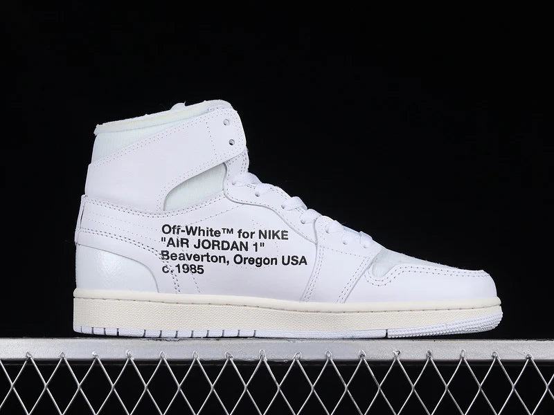 Air Jordan 1 Retro High X Off-White "Alaska"