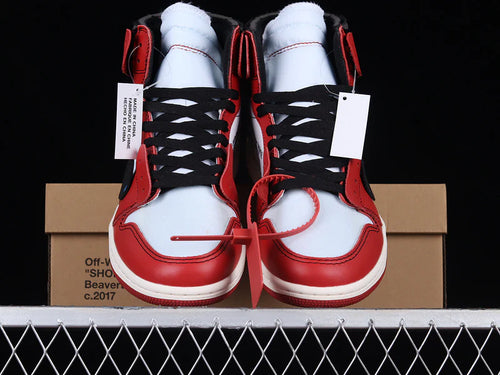 Air Jordan 1 Retro High X Off-White "Red"