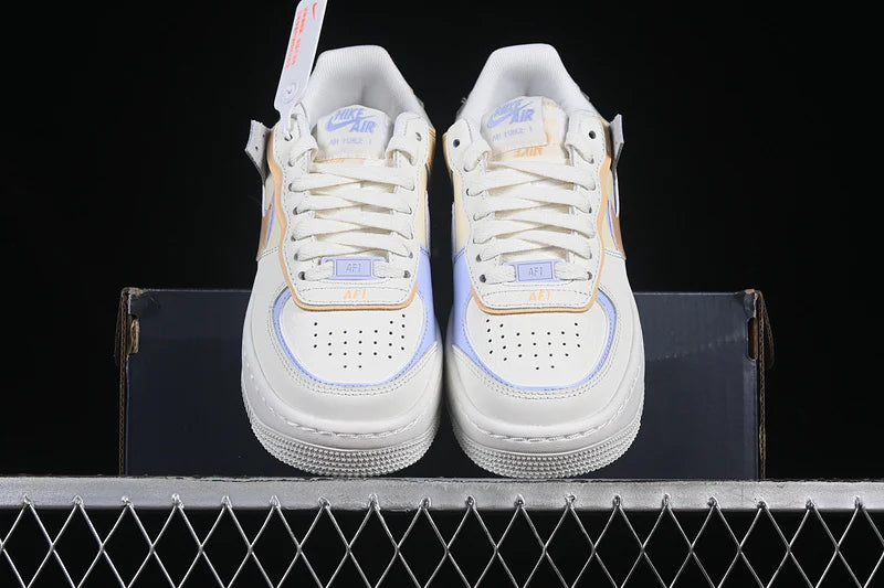 Nike Air Force 1 Shadow "White/Light Blue/Cream"