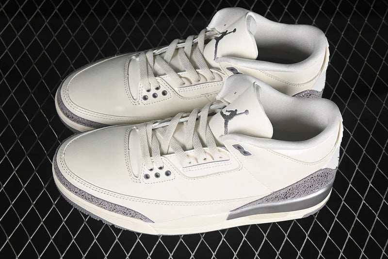 Air Jordan 3 Retro "Sail Cement Grey"