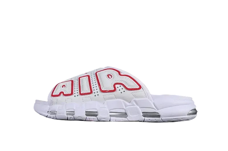 Nike Air More Uptempo Slide '96 "White Red"