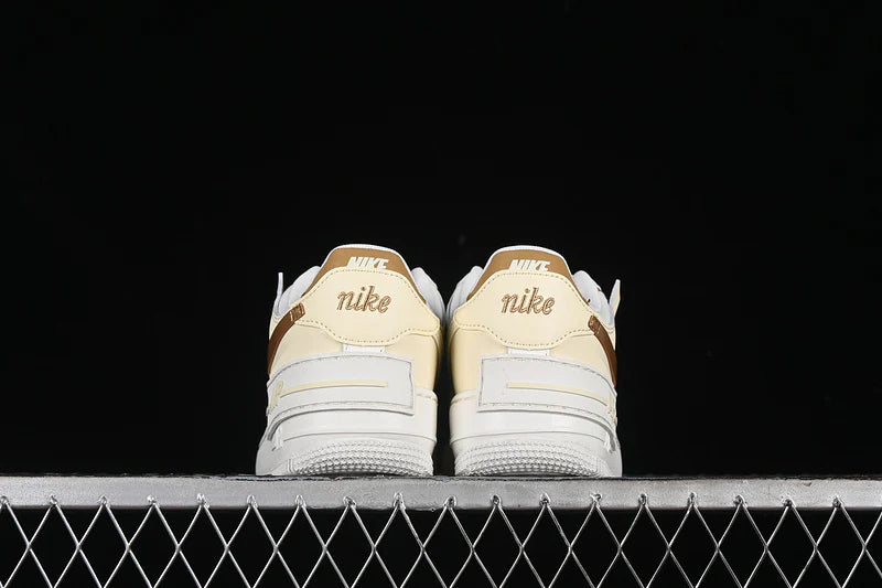 Nike Air Force 1 Shadow "White/Gold"