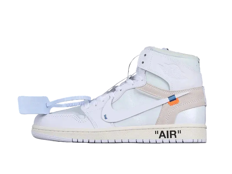 Air Jordan 1 Retro High X Off-White "Alaska"