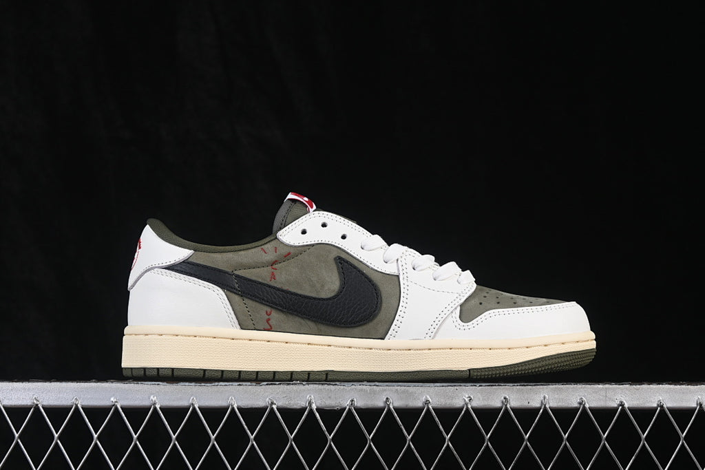 Air Jordan 1 Retro Low OG X Travis Scott "Medium Olive"