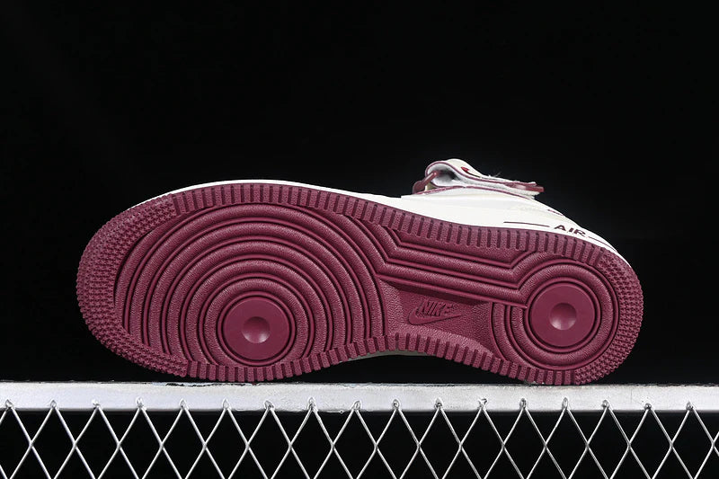 Nike Air Force 1 Mid "Sail/Crimson"