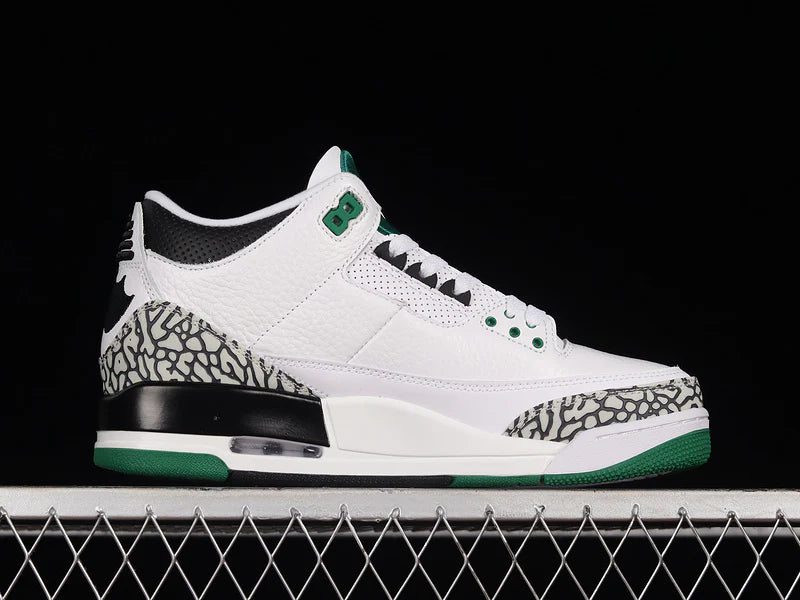 Air Jordan 3 Retro "Oregon Ducks Pit Crew White"