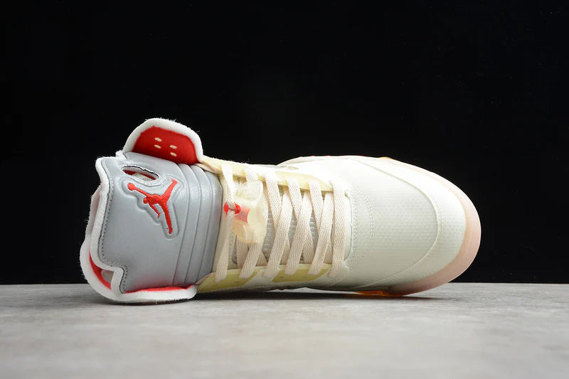 Air Jordan 5 Retro SP X Off-White "Sail"