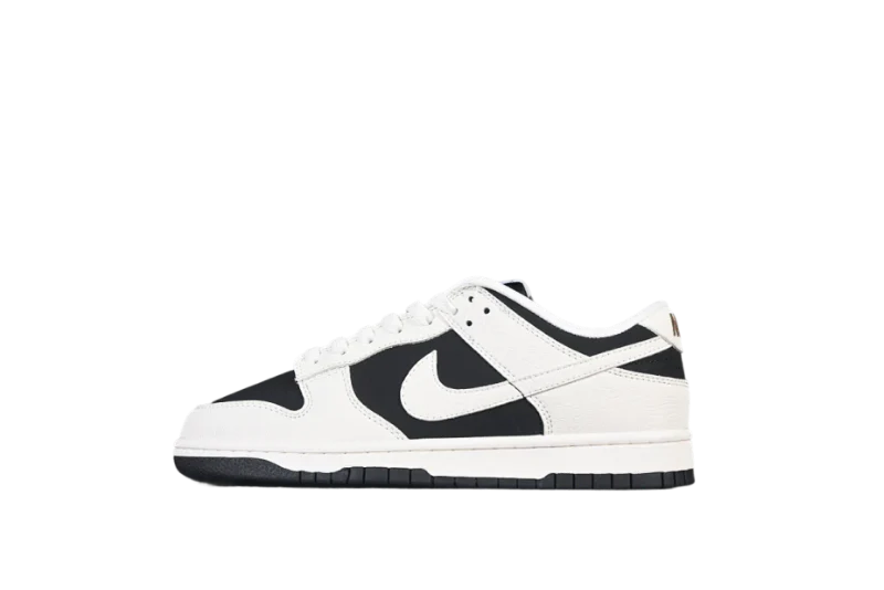 Nike SB Dunk Low "All White & Black"