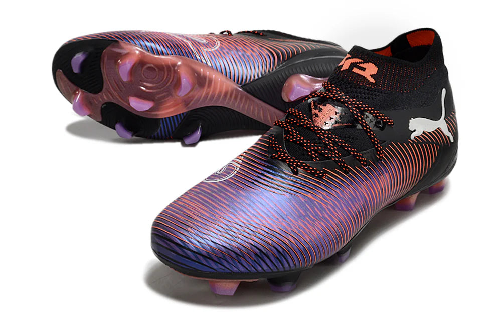Puma Future 8 Ultimate FG "Black/Purpler/Orange"
