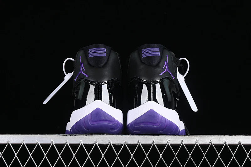 Air Jordan 11 Retro "All Black/White/Purple"