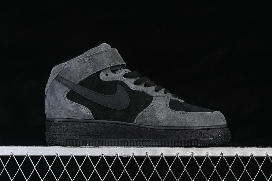 Nike Air Force 1 Mid "Black/Grey"