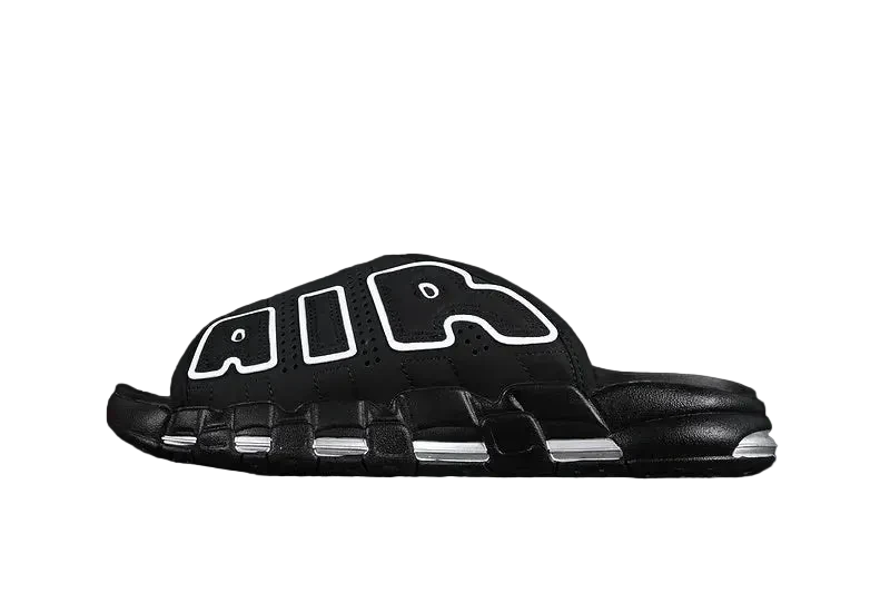 Nike Air More Uptempo Slide '96 "Black/White"