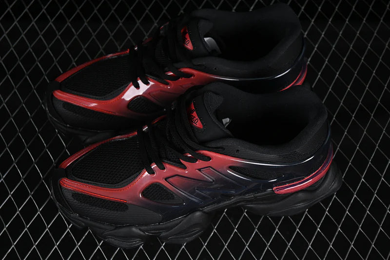 NB 9060 "All Black/Red