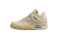 Air Jordan 4 Retro SP X Off-White "Sail"