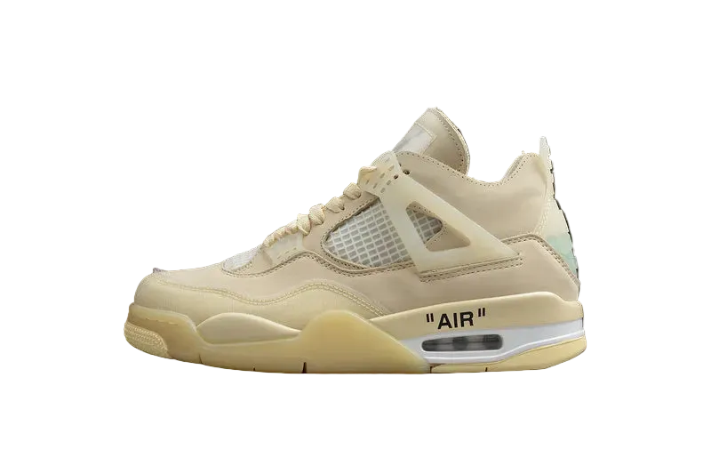 Air Jordan 4 Retro SP X Off-White "Sail"