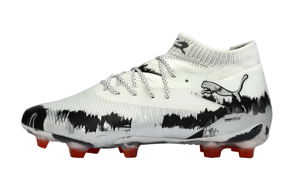 Puma Future 8 Ultimate FG "White/Black"
