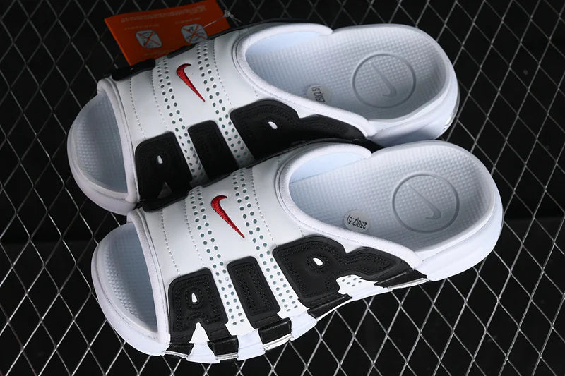 Nike Air More Uptempo Slide '96 "White Red Black"