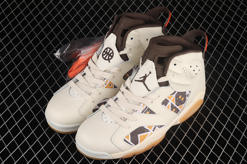 Air Jordan 6 Retro "Quai 54 Sail Brown"