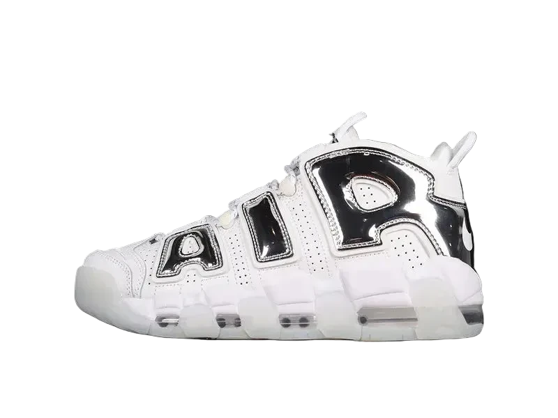 Nike Air More Uptempo "White/Chrome"