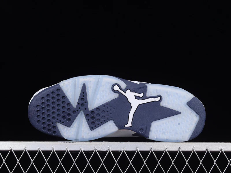 Air Jordan 6 Retro Low "White/Midnight Navy"