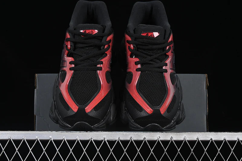 NB 9060 "All Black/Red