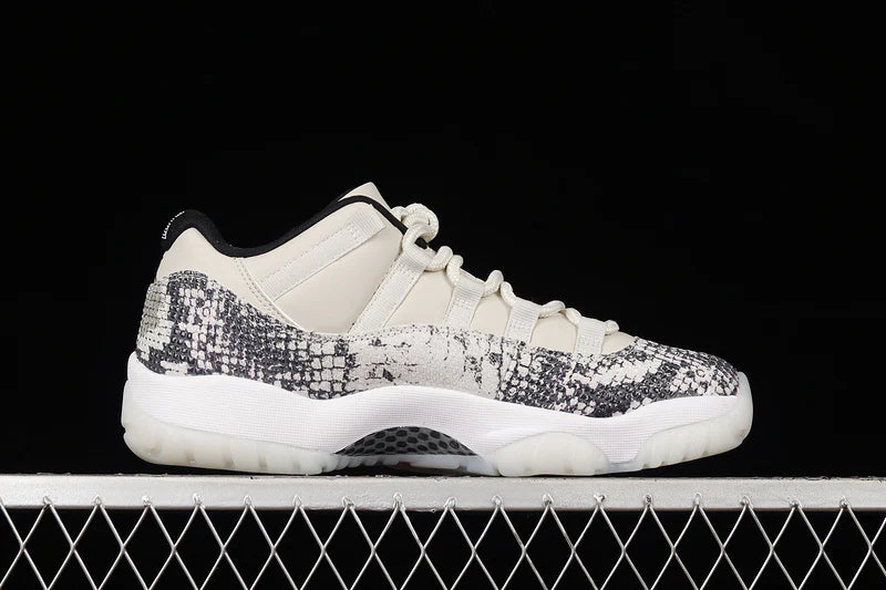 Air Jordan 11 Retro Low "Light Bone Snakeskin"