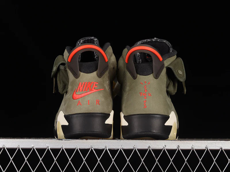 Air Jordan 6 Retro X Travis Scott "Olive"