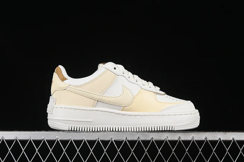 Nike Air Force 1 Shadow "White/Gold"