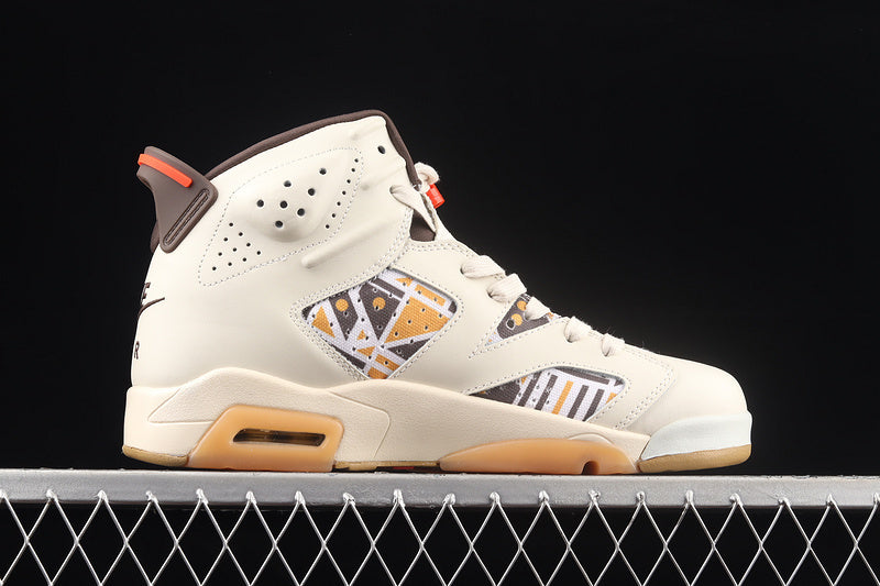 Air Jordan 6 Retro "Quai 54 Sail Brown"