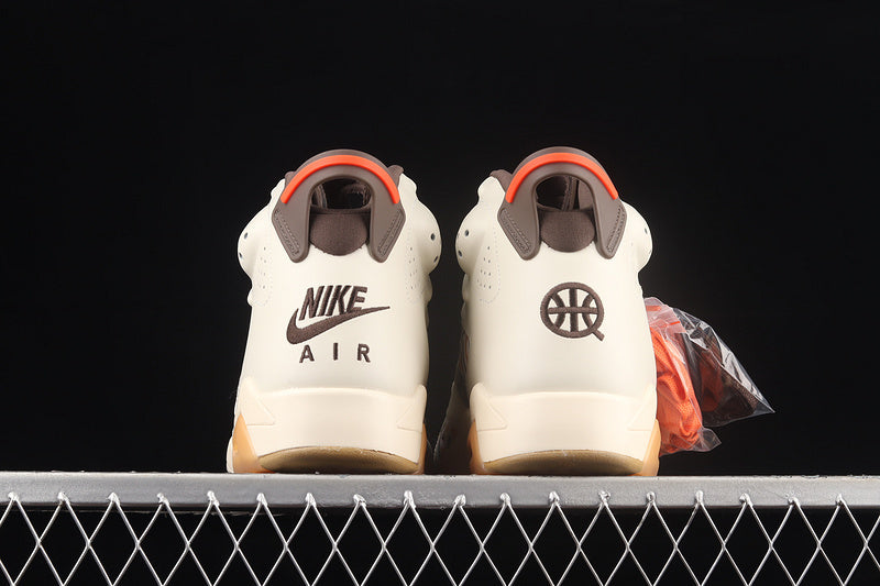 Air Jordan 6 Retro "Quai 54 Sail Brown"