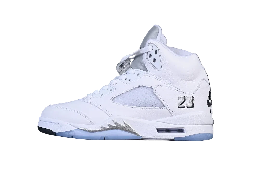 Air Jordan 5 Retro ''Metallic Silver''