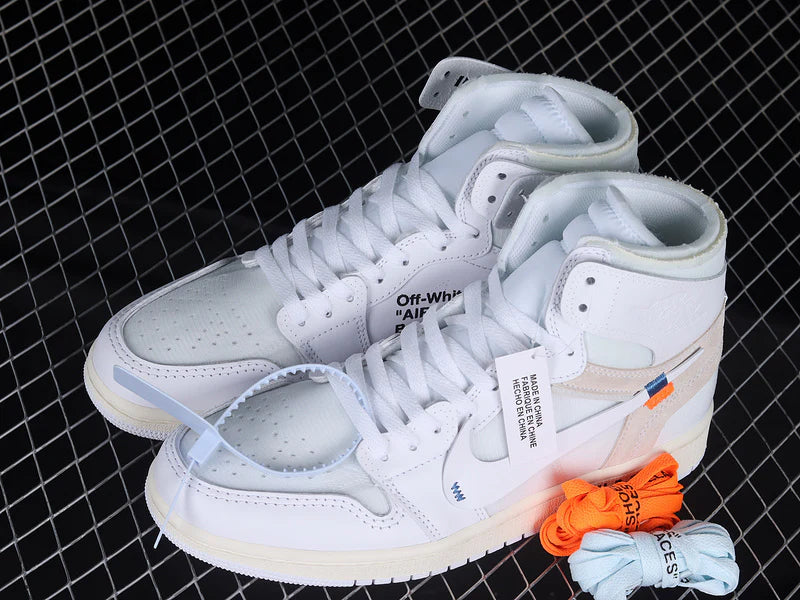 Air Jordan 1 Retro High X Off-White "Alaska"
